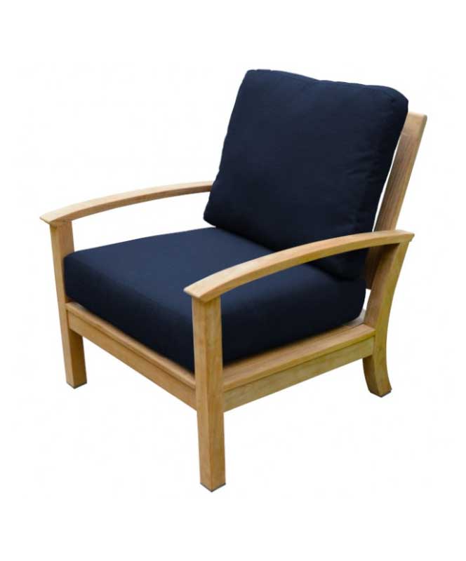 St. Lucia Teak Deep Seating Armchair- Three Birds Casual - Image 2
